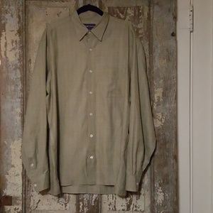 Men's Ralph Lauren purple label dress shirt large